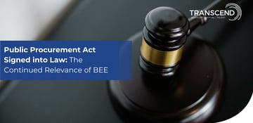 Public Procurement Act Signed into Law