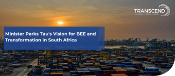 Minister Parks Tau's Vision for BEE