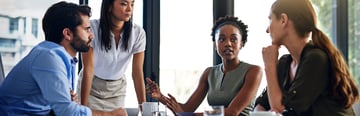 People in the boardroom
